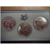Image 2 : 1983 P/D/S OLYMPIC UNC SILVER DOLLARS