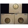 Image 1 : 1918,19 & 20 CANADA SILVER 10 CENTS