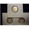 Image 2 : 1918,19 & 20 CANADA SILVER 10 CENTS