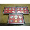 Image 2 : 1980,81 & 82 US PROOF SETS WITH BOXES