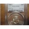 Image 1 : 1958-D SILVER ROOSEVELT DIME PCGS MS66