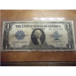 1923 LARGE SIZE $1 SILVER CERTIFICATE HORSE