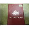 Image 1 : 1970 AUSTRALIA MINT SET 6 COINS IN RED CASE