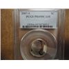 Image 1 : 2007-S JEFFERSON NICKEL PCGS PR69 DCAM