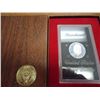 Image 1 : 1972-S IKE SILVER DOLLAR PROOF (BROWN PACK)