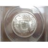 Image 2 : 1937-B SWISS SILVER 5 FRANC ANACS MS63