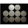 Image 2 : 10 ASSORTED BARBER DIMES