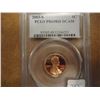 Image 1 : 2003-S LINCOLN CENT PCGS PR69RD DCAM