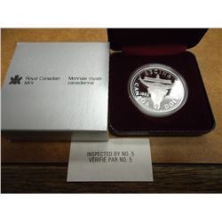 1882-1982 CANADA REGINA SILVER $ PF .3750 OZ. ASW