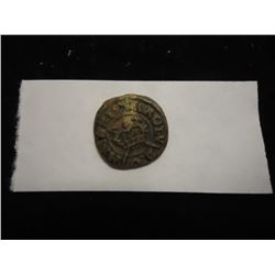 CIRCA 1644 "ROSE" FARTHING CHARLES I