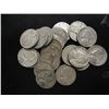 Image 1 : 20 ASSORTED 35% SILVER JEFFERSON WAR NICKELS