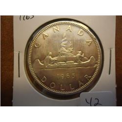 1965 CANADA SILVER DOLLAR