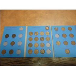 PARTIAL 1902-1936 GREAT BRITAIN HALF PENNIES SET