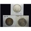 Image 1 : 1899,1907-D & 1908-D BARBER HALF DOLLARS
