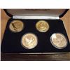 Image 1 : GRAND CASINO 4 COIN COLLECTOR SET IN CASE