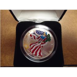 2000 COLORIZED AMERICAN SILVER EAGLE IN CASE