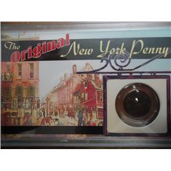 THE ORIGINAL NEW YORK PENNY AS SHOWN