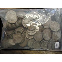 INVESTOR LOT OF 100-35% SILVER JEFFERSON WAR NICS