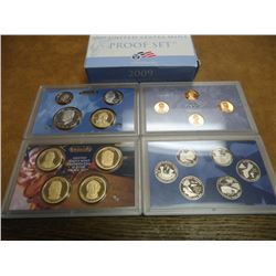 2009 US PROOF SET (WITH BOX) 18 PIECES