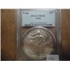 Image 1 : 1996 AMERICAN SILVER EAGLE PCGS MS66