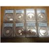 Image 1 : 8 PCGS PR69 DCAM SILVER ROOSEVELT DIMES