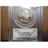 Image 1 : 2001-S NORTH CAROLINA QUARTER PCGS PR69 DCAM