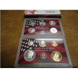 2002 US SILVER PROOF SET (WITH BOX)