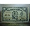 Image 1 : 1923 DOMINION OF CANADA 25 CENT FRACTIONAL