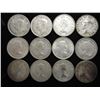 Image 2 : 12 ASSORTED 1942-1965 CANADIAN SILVER 25 CENTS