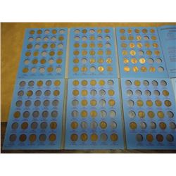 2 PARTIAL LINCOLN CENT ALBUMS 1909-40 41 COINS &