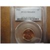Image 1 : 1962 LINCOLN CENT PCGS MS64RD