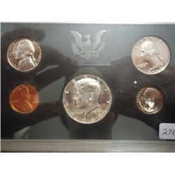 1969 US PROOF SET WITH NO BOX, 40% SILVER JFK HALF