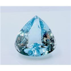 473.19 ct & up  AQUAMARINE  FACETED  PEAR CUT