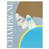 Image 1 : Gerard Razzia Champagne Rare 1985 Poster