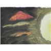 Image 2 : Maestro Tanjianji Original Painting on Canvas -Moon