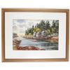 Image 1 : Sunlit Trio by Norman Merritt Watercolor Painting Frame