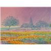 Image 2 : C Manoukian "Deux Arbes" Print Armenian Art USSR Artist