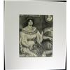 Image 1 : Engraving Print Portrait of Lady Pierre-Auguste Renoir