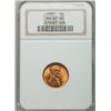 Image 1 : USA;  1937 1¢, NGC MS67 RED