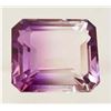 Image 1 : 15.41 CT PURPLE & WHITE BOLIVIA AMETRINE