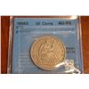 Image 1 : 1858-S US Seated Liberty Half Dollar