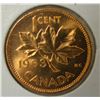 Image 1 : (6) 1963 Canada 1-Cent (Hanging 3)