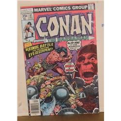 Conan old comic book