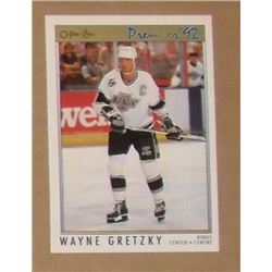 Wayne Gretsky hockey card
