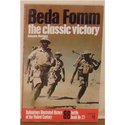 1971 war small war book: Beda Fomm the classic