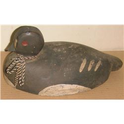 Joachin Burcheron Lariviere original wood duck decoy