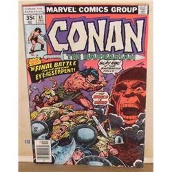 Conan old comic book
