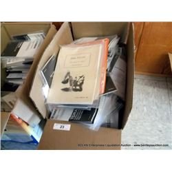 BOX: KIOTI TRACTOR MANUALS & YAMAHA GOLF CART MANUALS