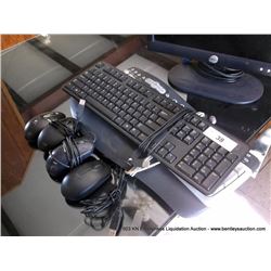 LOT: ASSORTED KEYBOARDS & MICE