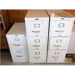 HOLGA DELUXE 3-DRAWER WHITE FILE CABINET